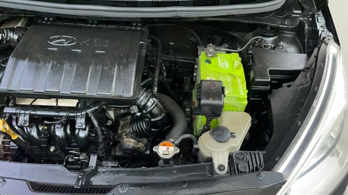 Used 2014 Hyundai Grand i10 Asta 1.2 Kappa VTVT Petrol Manual engine ENGINE LEFT SIDE VIEW