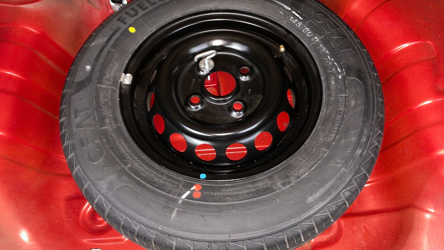 Used 2019 Maruti Suzuki Alto 800 VXi Petrol Manual tyres SPARE TYRE VIEW