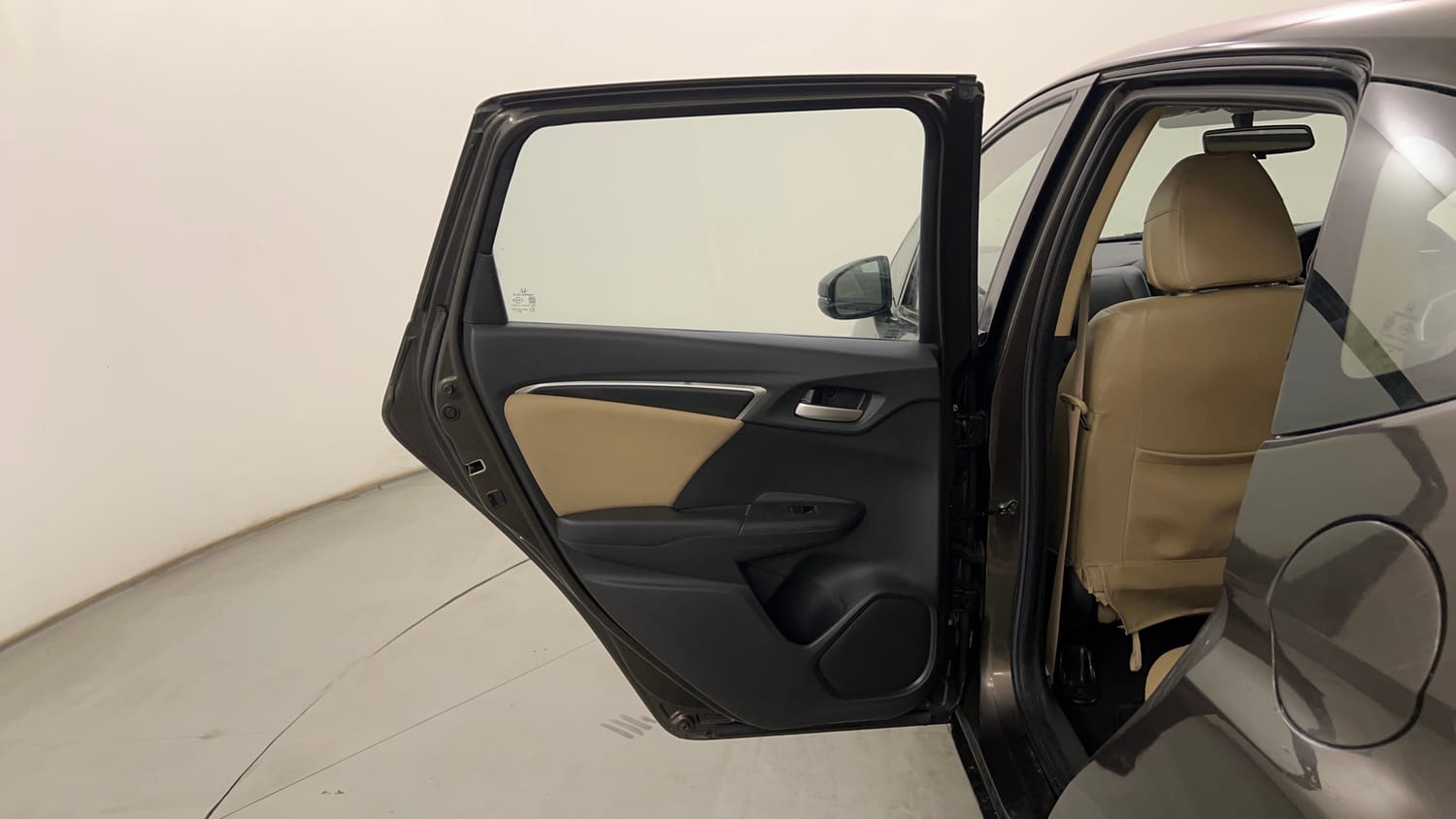 Used 2017 Honda Jazz V AT Petrol Petrol Automatic interior LEFT REAR DOOR OPEN VIEW