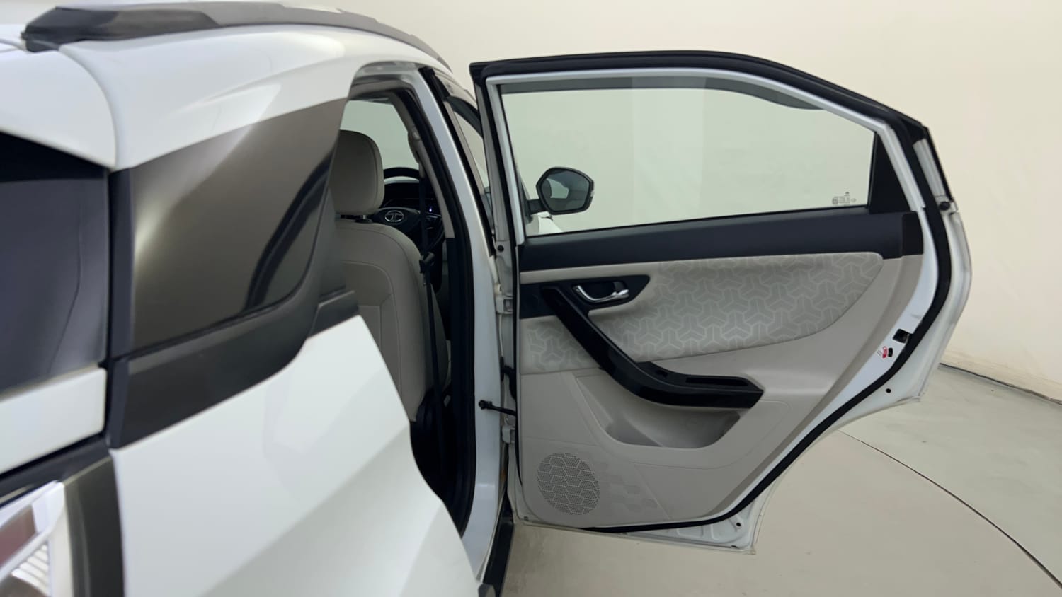 Used 2022 Tata Nexon XZA Plus (Premium) Petrol Automatic interior RIGHT REAR DOOR OPEN VIEW