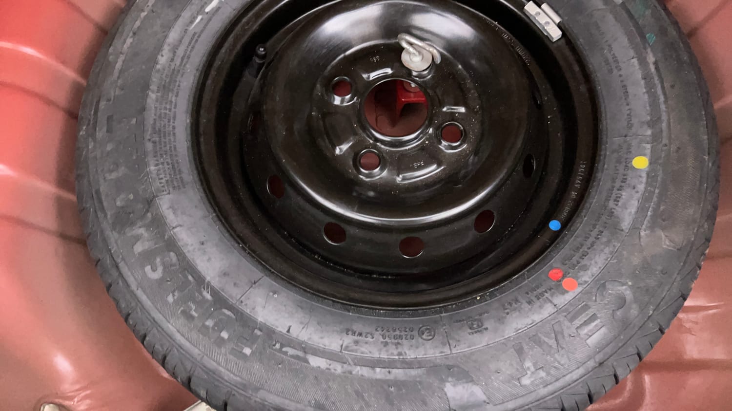 Used 2022 Maruti Suzuki Alto 800 LXi (O) Petrol Manual tyres SPARE TYRE VIEW