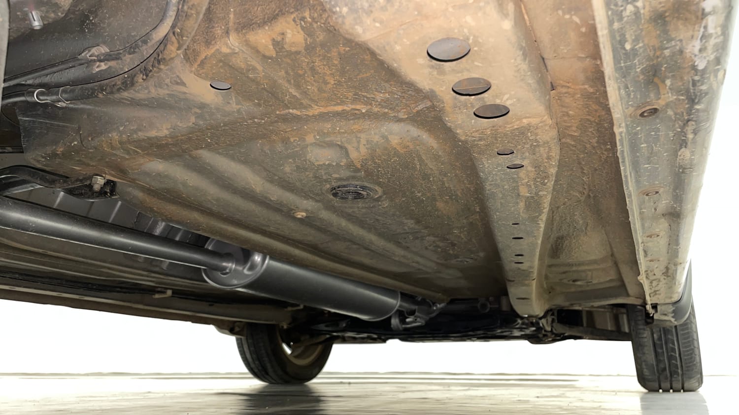 Used 2023 Maruti Suzuki Celerio ZXi Plus AMT Petrol Automatic extra REAR RIGHT UNDERBODY VIEW