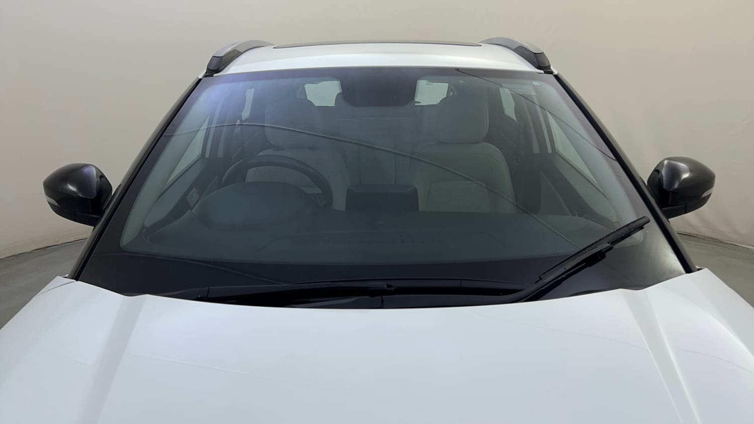 Used 2022 Tata Nexon XZA Plus (Premium) Petrol Automatic exterior FRONT WINDSHIELD VIEW