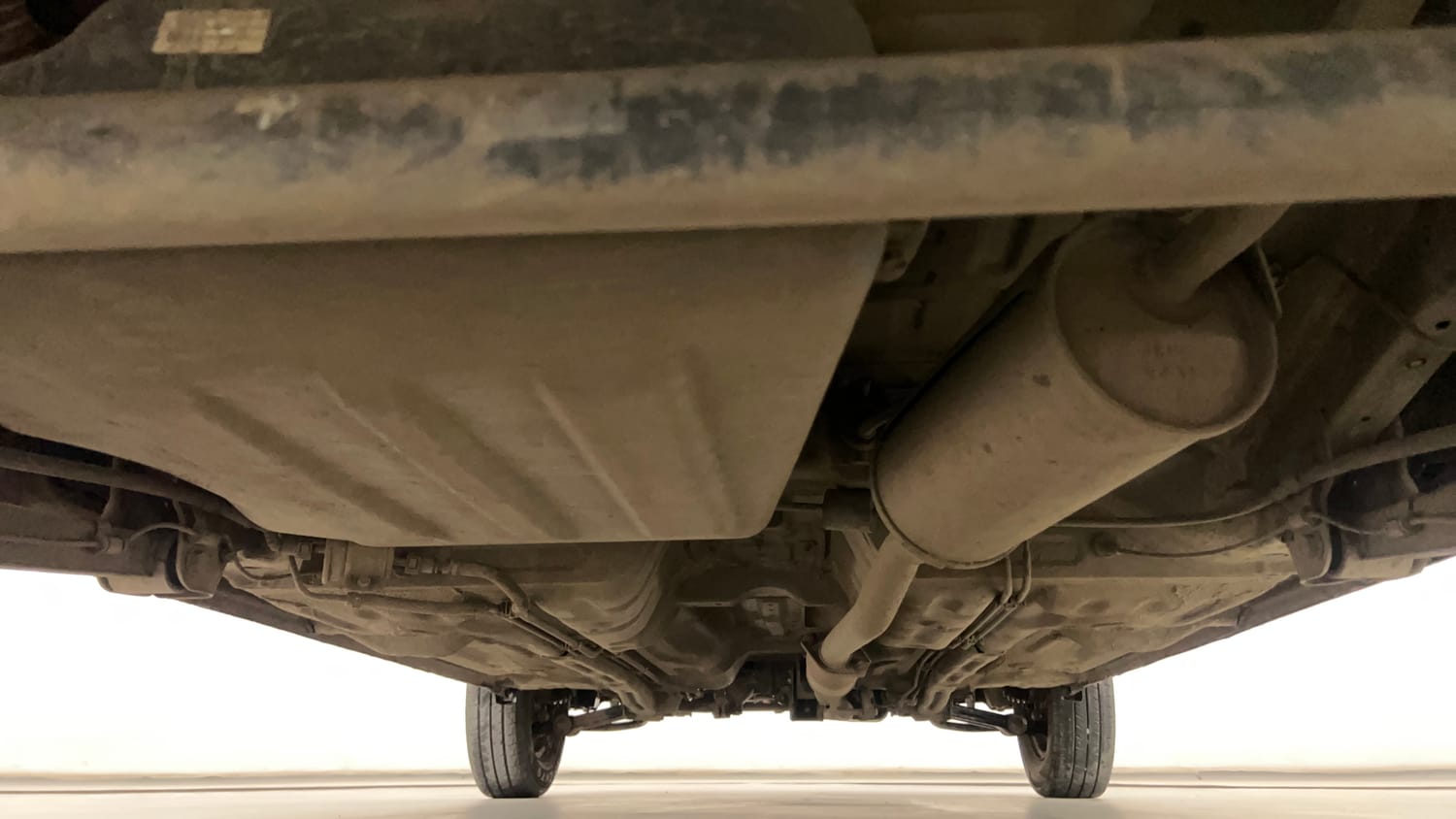 Used 2019 Maruti Suzuki Alto 800 VXi Petrol Manual extra REAR UNDERBODY VIEW (TAKEN FROM REAR)