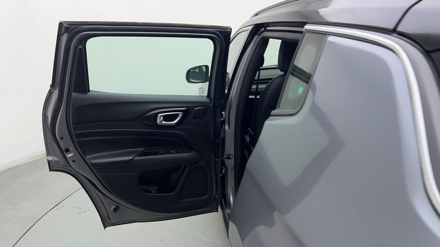 Used 2021 Jeep Compass Model S (O) 1.4 Petrol DCT Petrol Automatic interior LEFT REAR DOOR OPEN VIEW