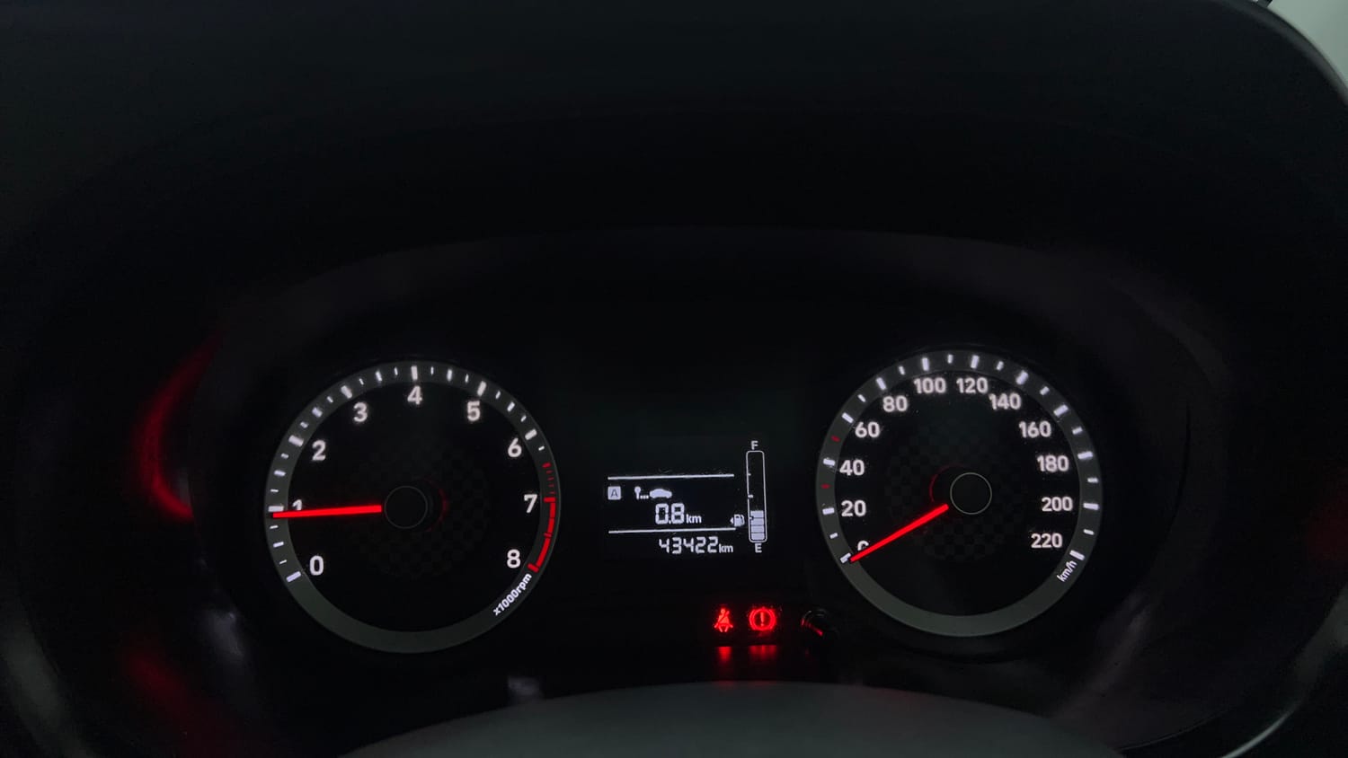 Used 2021 Hyundai Grand i10 Nios Magna 1.2 Kappa VTVT Petrol Manual interior CLUSTERMETER VIEW