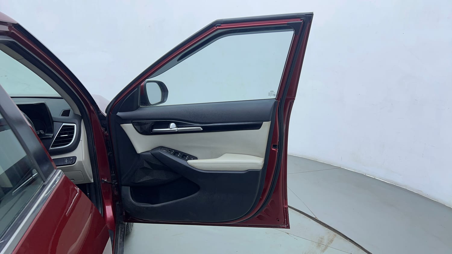 Used 2020 Kia Seltos HTX IVT 1.5 Petrol Automatic interior RIGHT FRONT DOOR OPEN VIEW