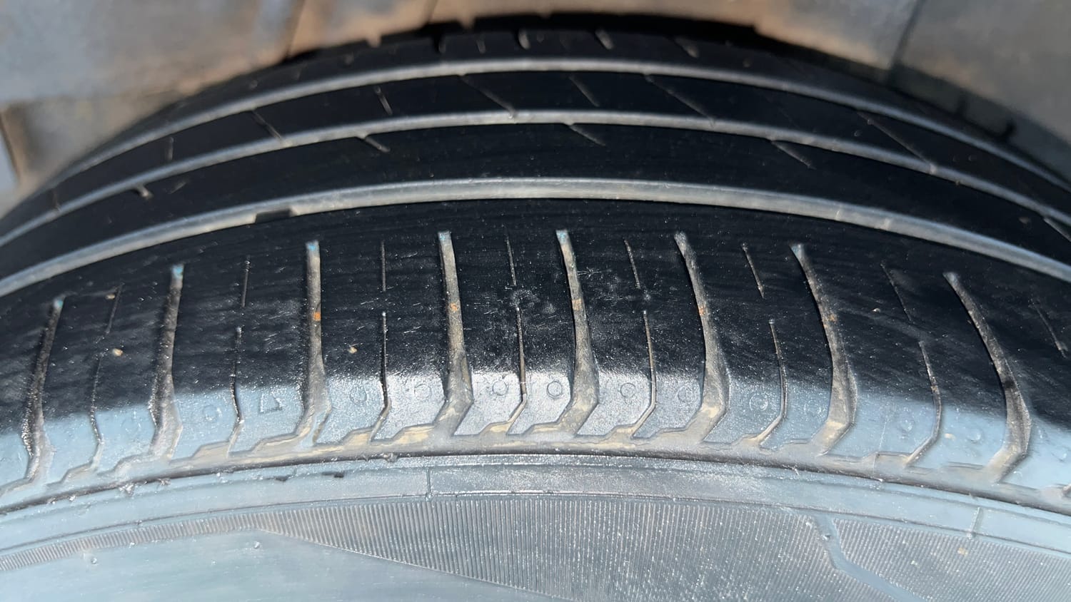 Used 2017 Honda Jazz S Petrol Petrol Manual tyres LEFT REAR TYRE TREAD VIEW