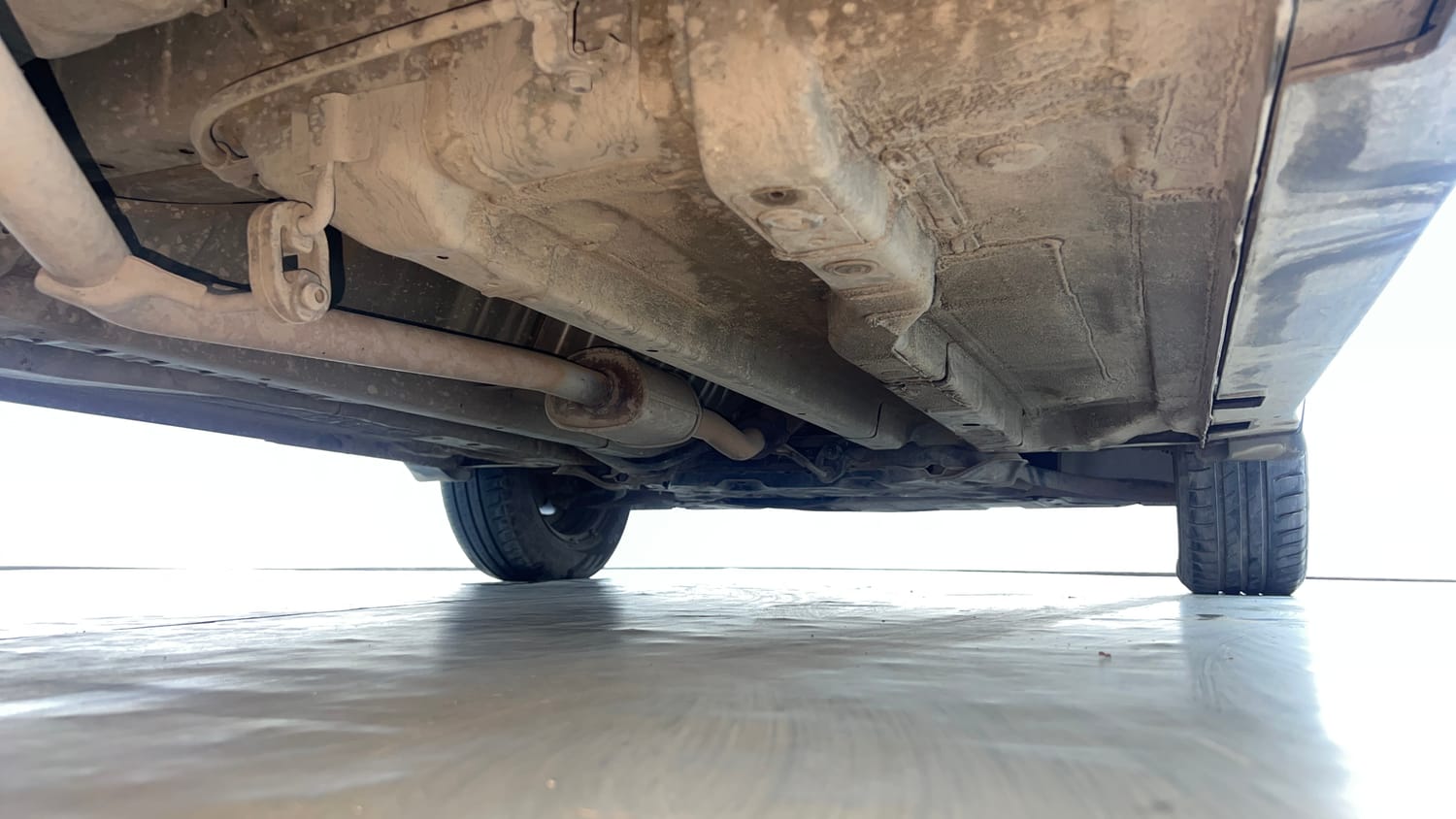 Used 2019 Hyundai Creta EX 1.6 Petrol Petrol Manual extra REAR RIGHT UNDERBODY VIEW