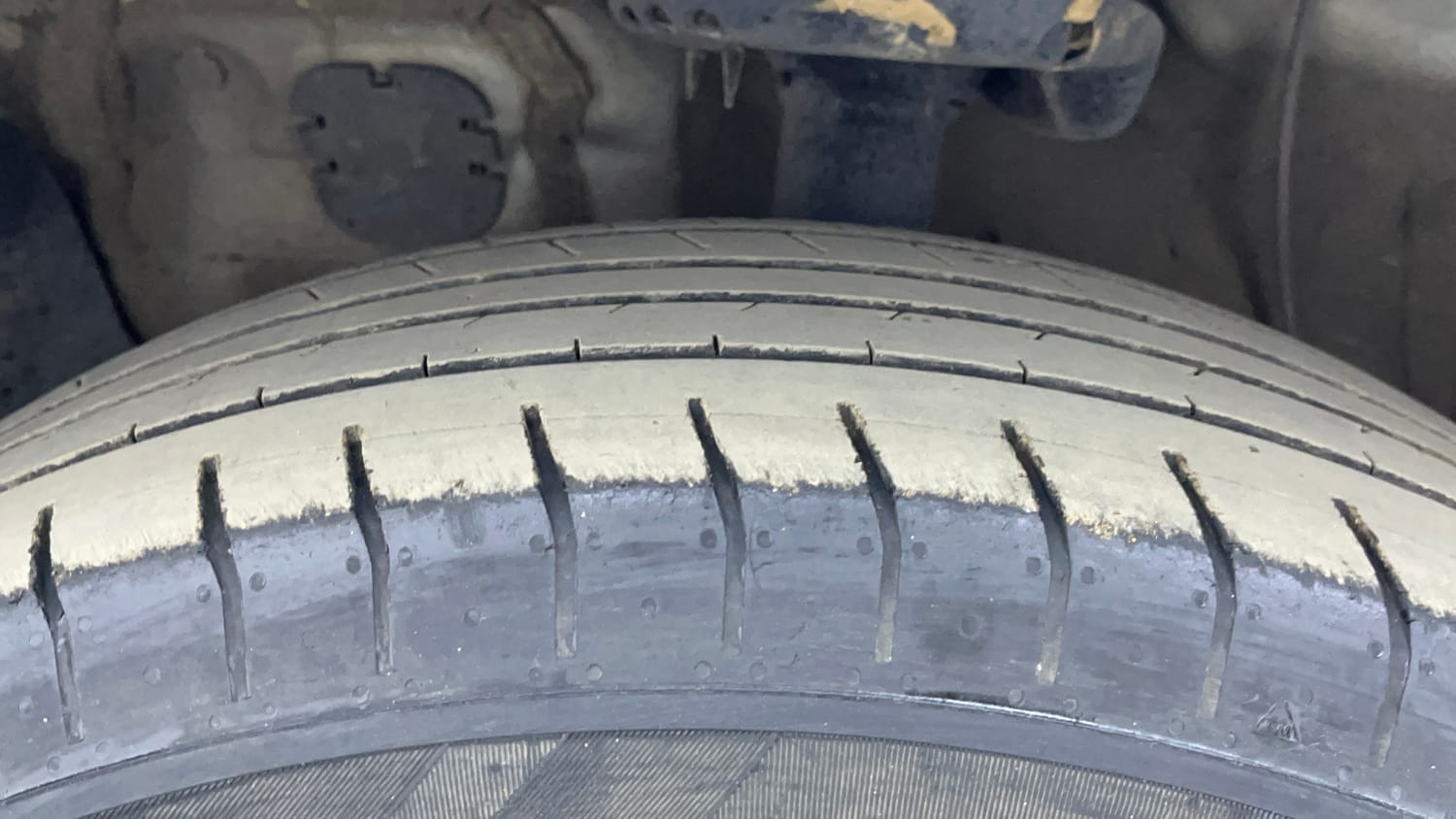 Used 2022 Hyundai Creta S 1.5 Petrol iMT Petrol Manual tyres LEFT FRONT TYRE TREAD VIEW