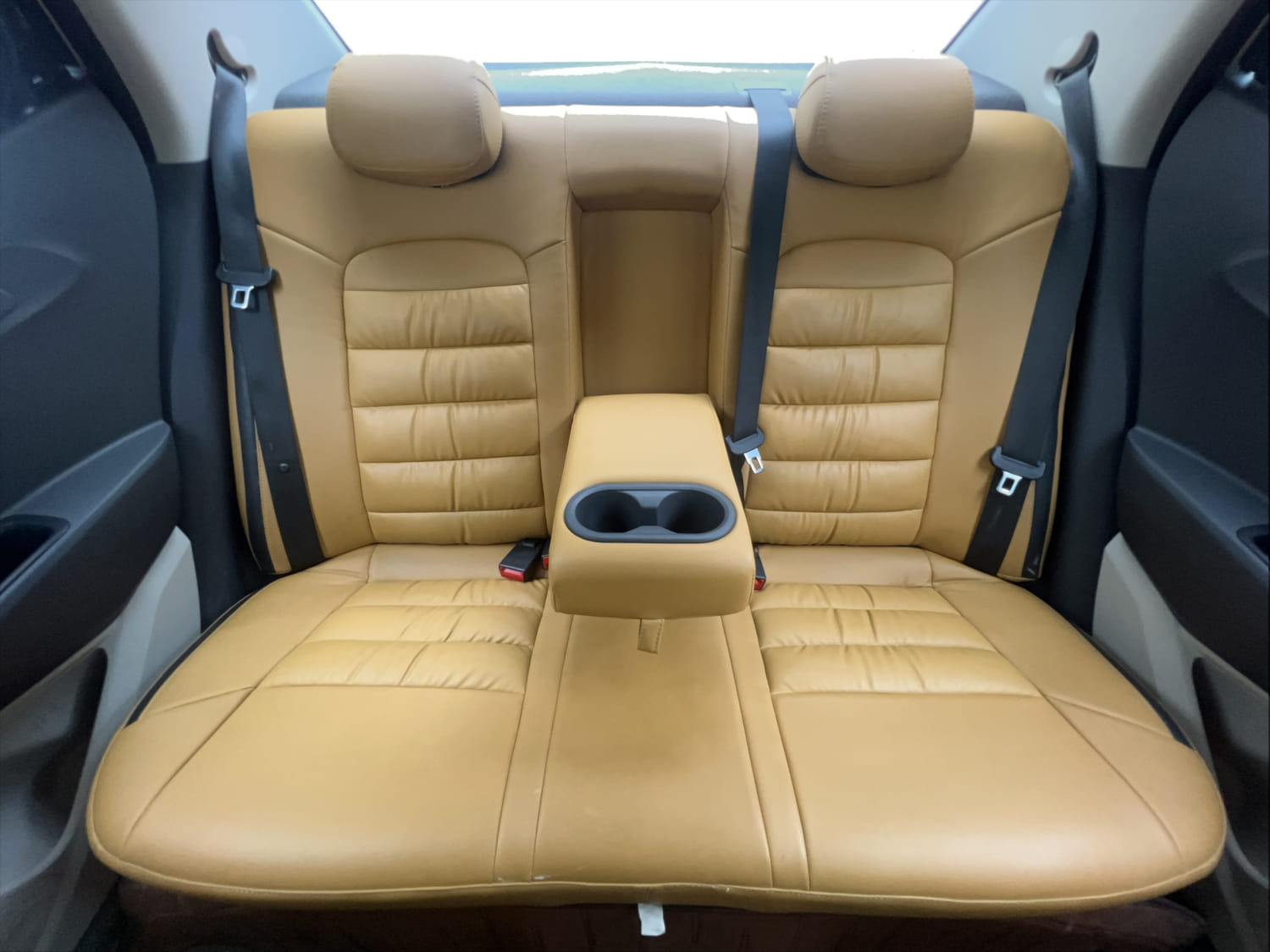 Used 2024 Hyundai Aura SX 1.2 CNG Cng Manual interior REAR SEAT CONDITION VIEW