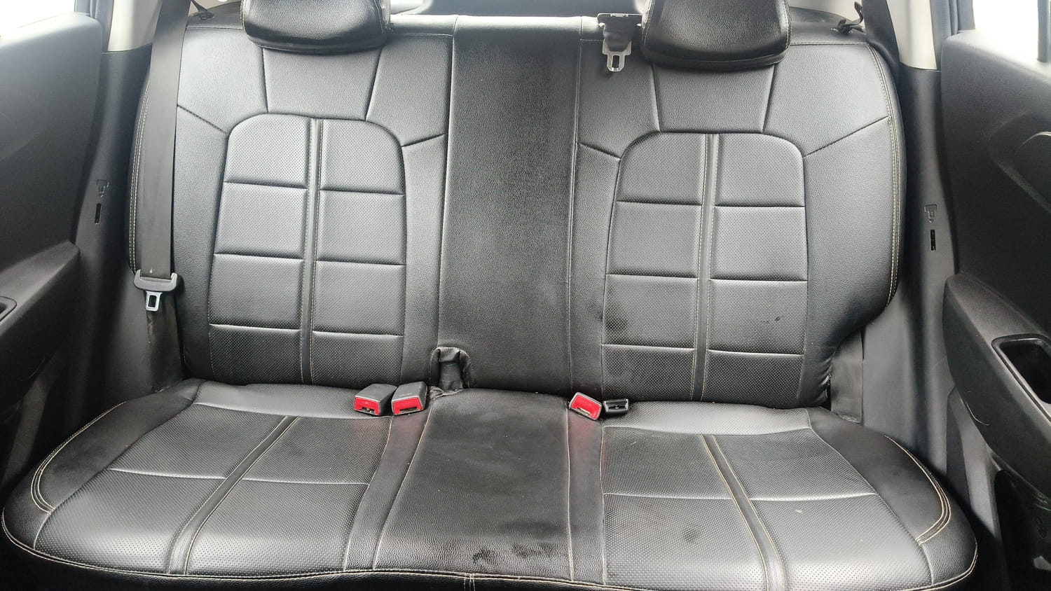 Used 2024 Hyundai Exter SX 1.2 MT Petrol Manual interior REAR SEAT CONDITION VIEW