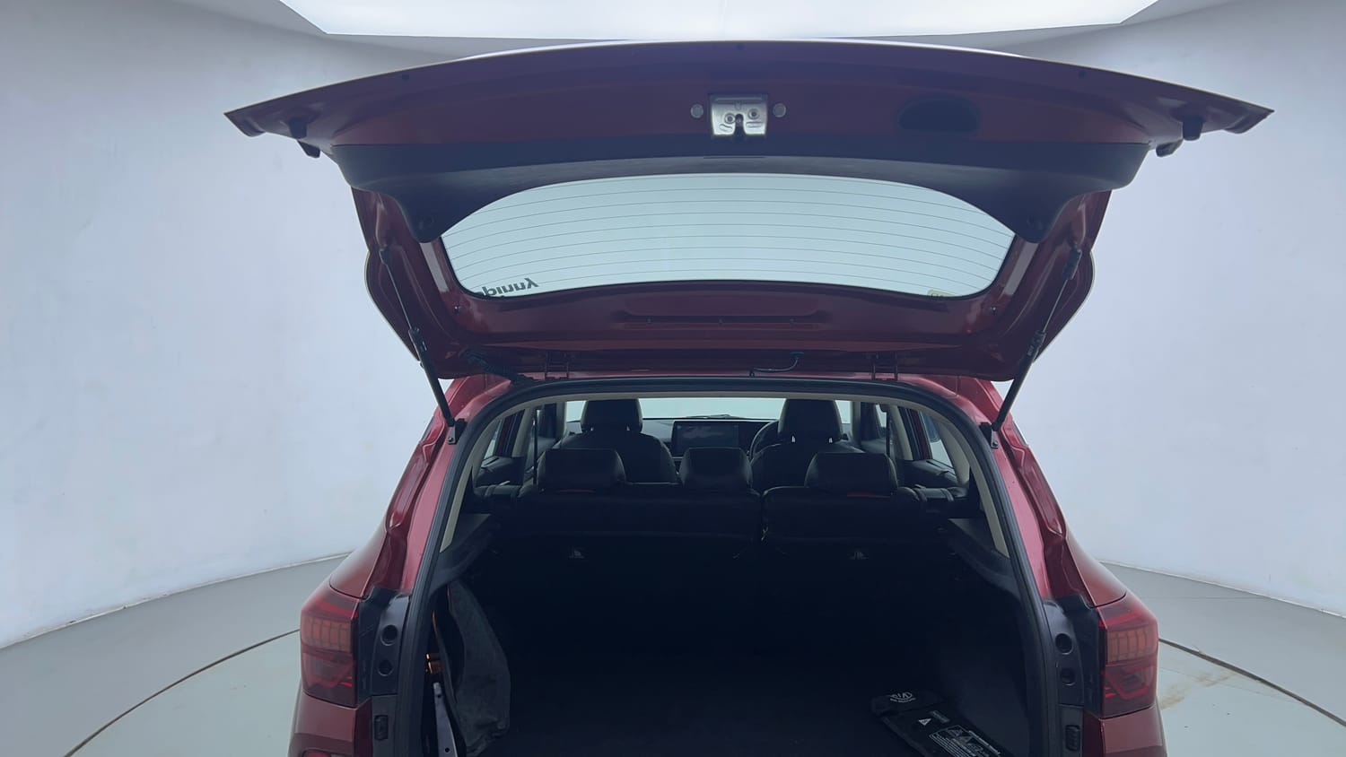 Used 2020 Kia Seltos HTX IVT 1.5 Petrol Automatic interior DICKY DOOR OPEN VIEW