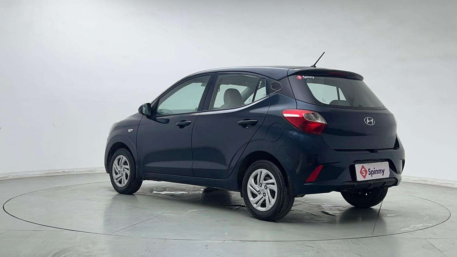 Used 2021 Hyundai Grand i10 Nios Magna 1.2 Kappa VTVT Petrol Manual exterior LEFT REAR CORNER VIEW