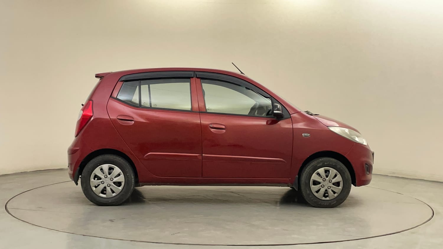 Used 2012 Hyundai i10 Sportz 1.2 AT Kappa2 Petrol Automatic exterior RIGHT SIDE VIEW