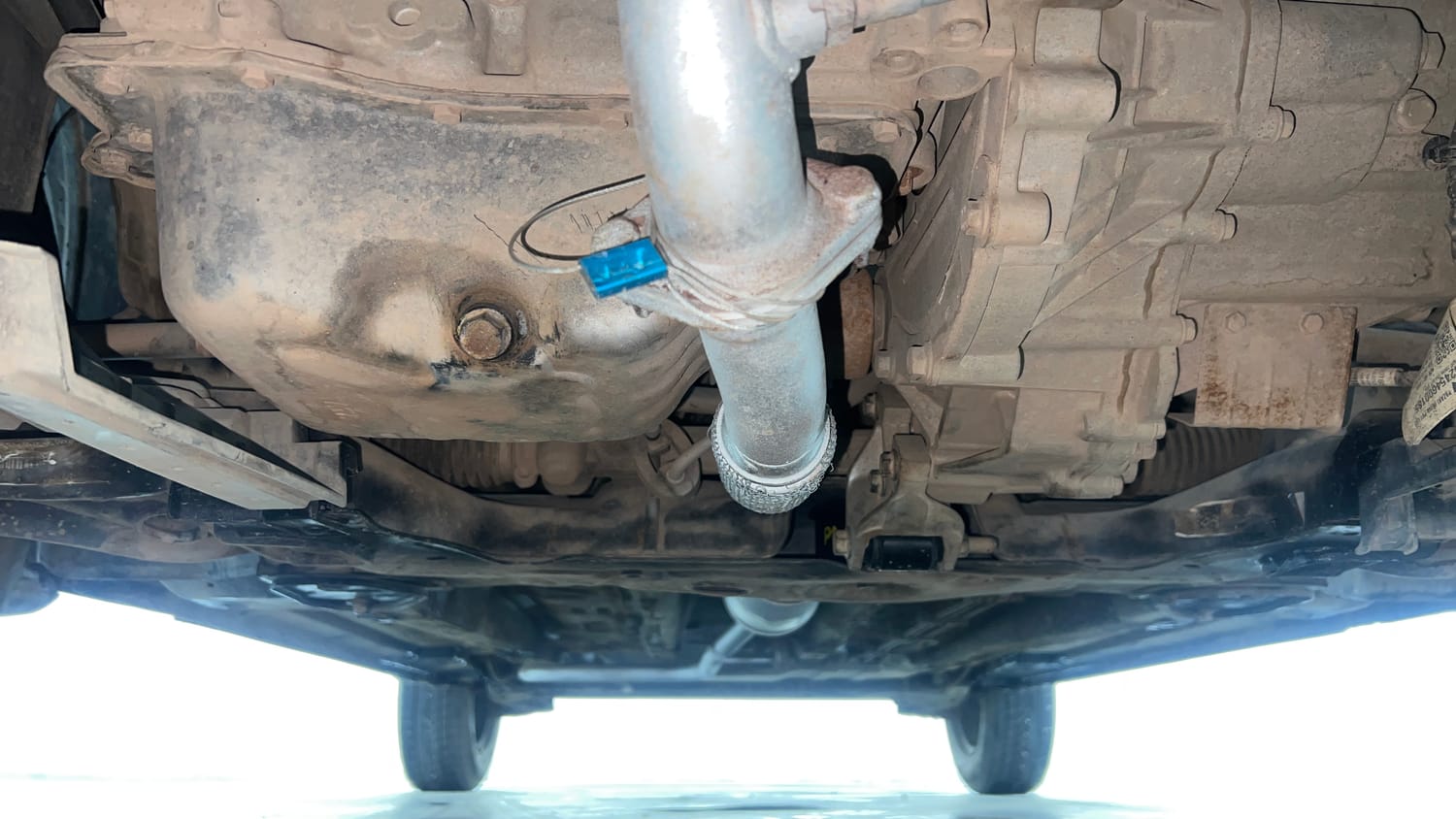 Used 2021 Tata Punch Adventure AMT Petrol Automatic extra FRONT LEFT UNDERBODY VIEW