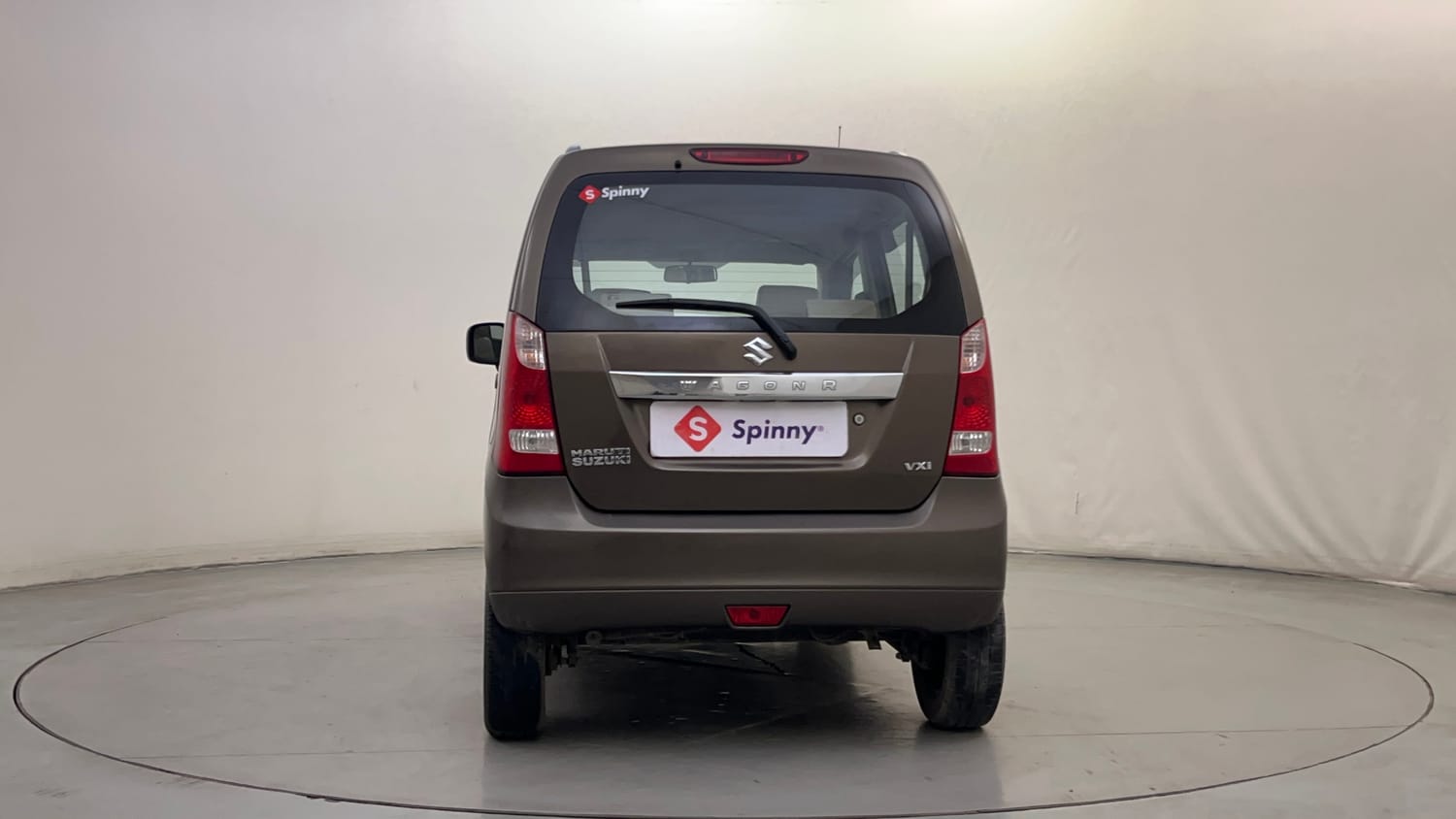 Used 2013 Maruti Suzuki Wagon R VXI Petrol Manual exterior BACK VIEW