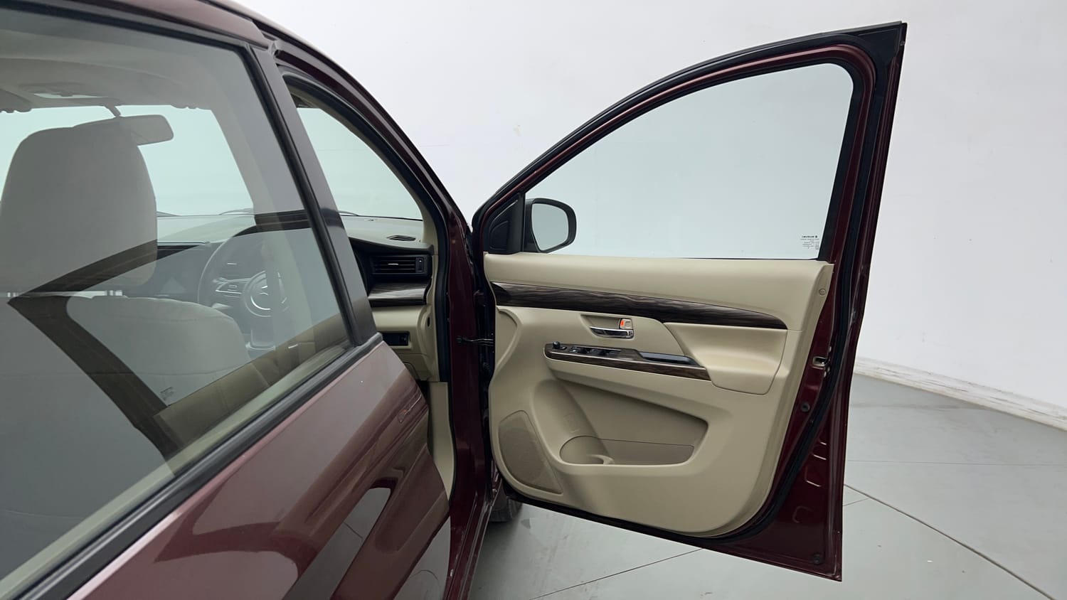 Used 2019 Maruti Suzuki New Ertiga ZXi Petrol Manual interior RIGHT FRONT DOOR OPEN VIEW