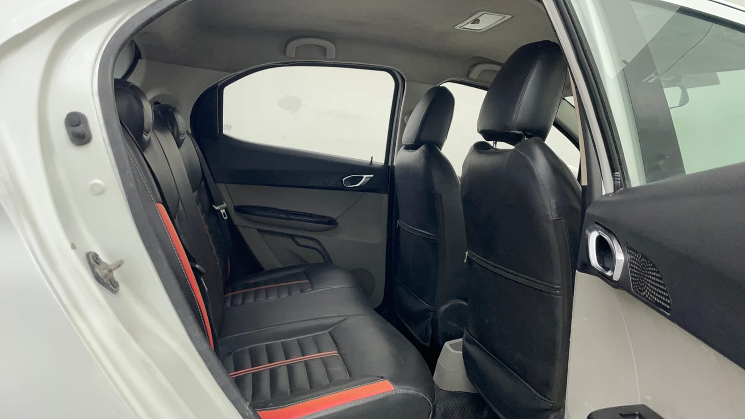 Used 2019 Tata Tiago Revotron XZ Petrol Manual interior RIGHT SIDE REAR DOOR CABIN VIEW
