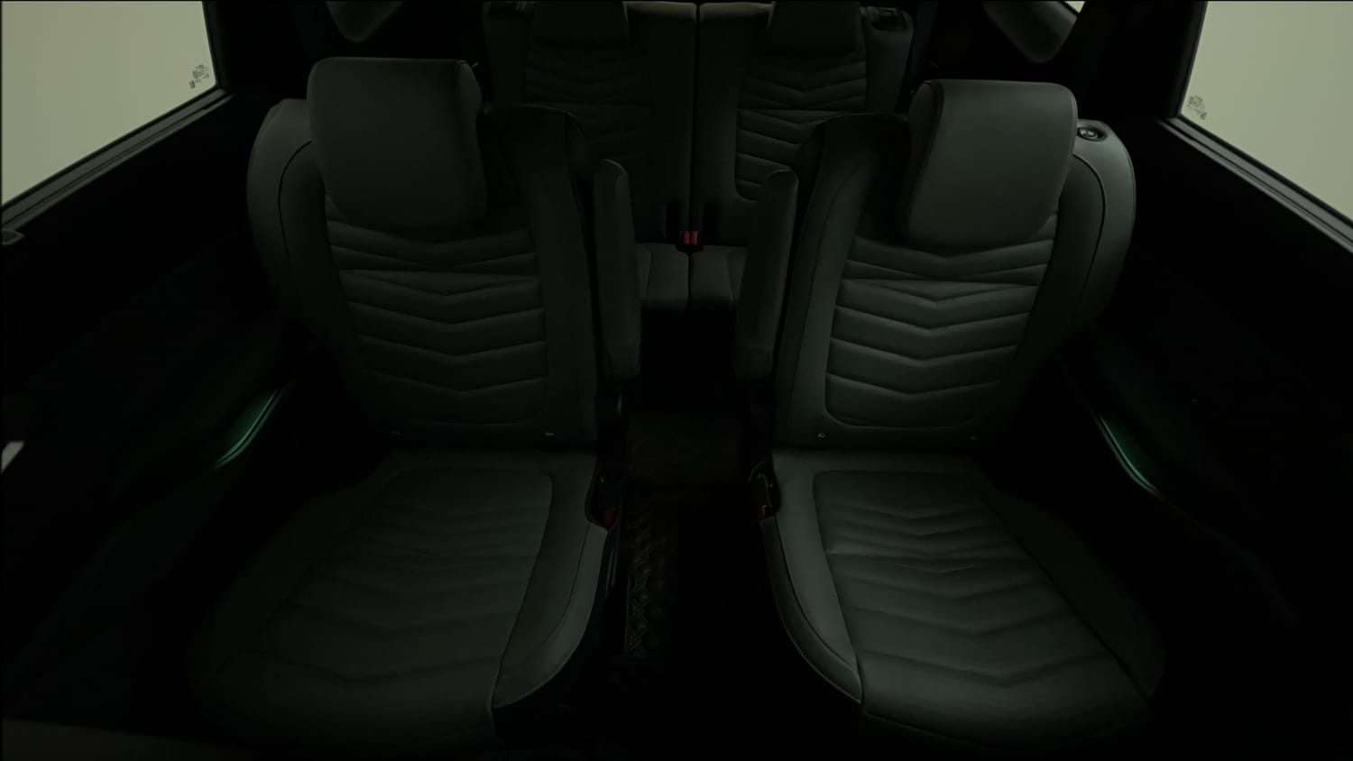 Used 2024 Kia Carens X Line 1.5 Diesel AT 6 STR Diesel Automatic interior REAR SEAT CONDITION VIEW