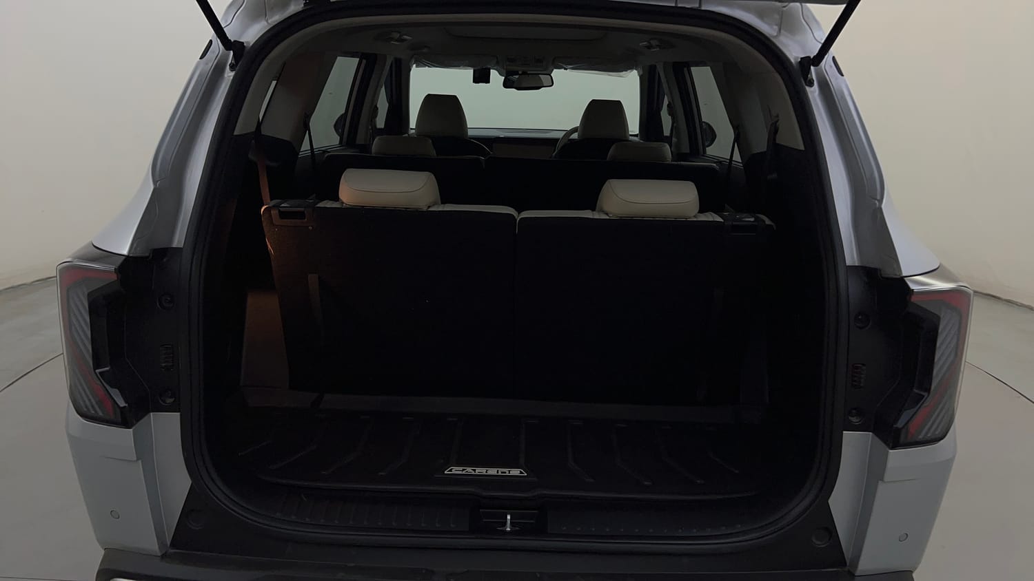 Used 2025 Kia Carens Clavis HTX Plus 1.5 Turbo Petrol 7STR MT Petrol Manual interior DICKY INSIDE VIEW