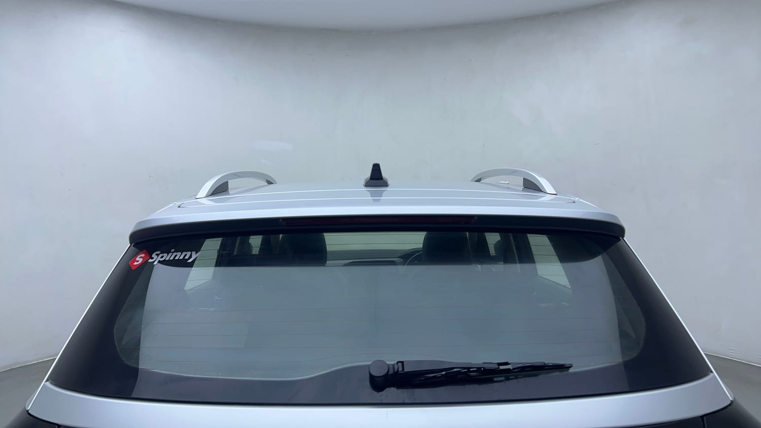Used 2022 Volkswagen Taigun Topline 1.0 TSI MT Petrol Manual exterior BACK WINDSHIELD VIEW