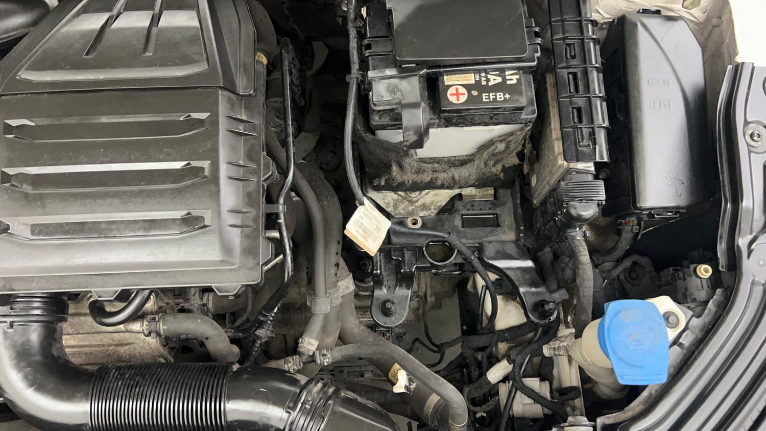 Used 2022 Skoda Slavia Style 1.0L TSI MT Petrol Manual engine ENGINE LEFT SIDE VIEW