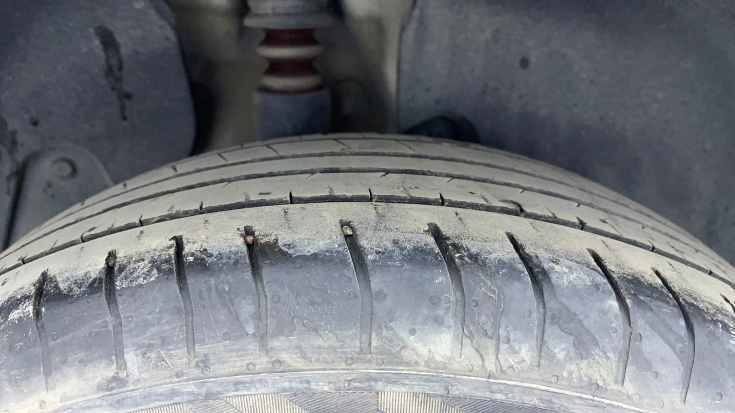 Used 2022 Hyundai Creta S 1.5 Petrol iMT Petrol Manual tyres RIGHT REAR TYRE TREAD VIEW