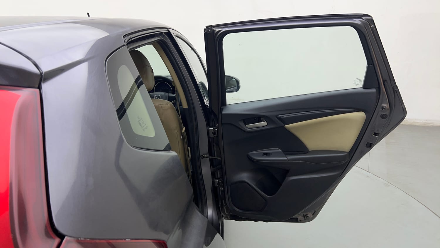 Used 2017 Honda Jazz S Petrol Petrol Manual interior RIGHT REAR DOOR OPEN VIEW