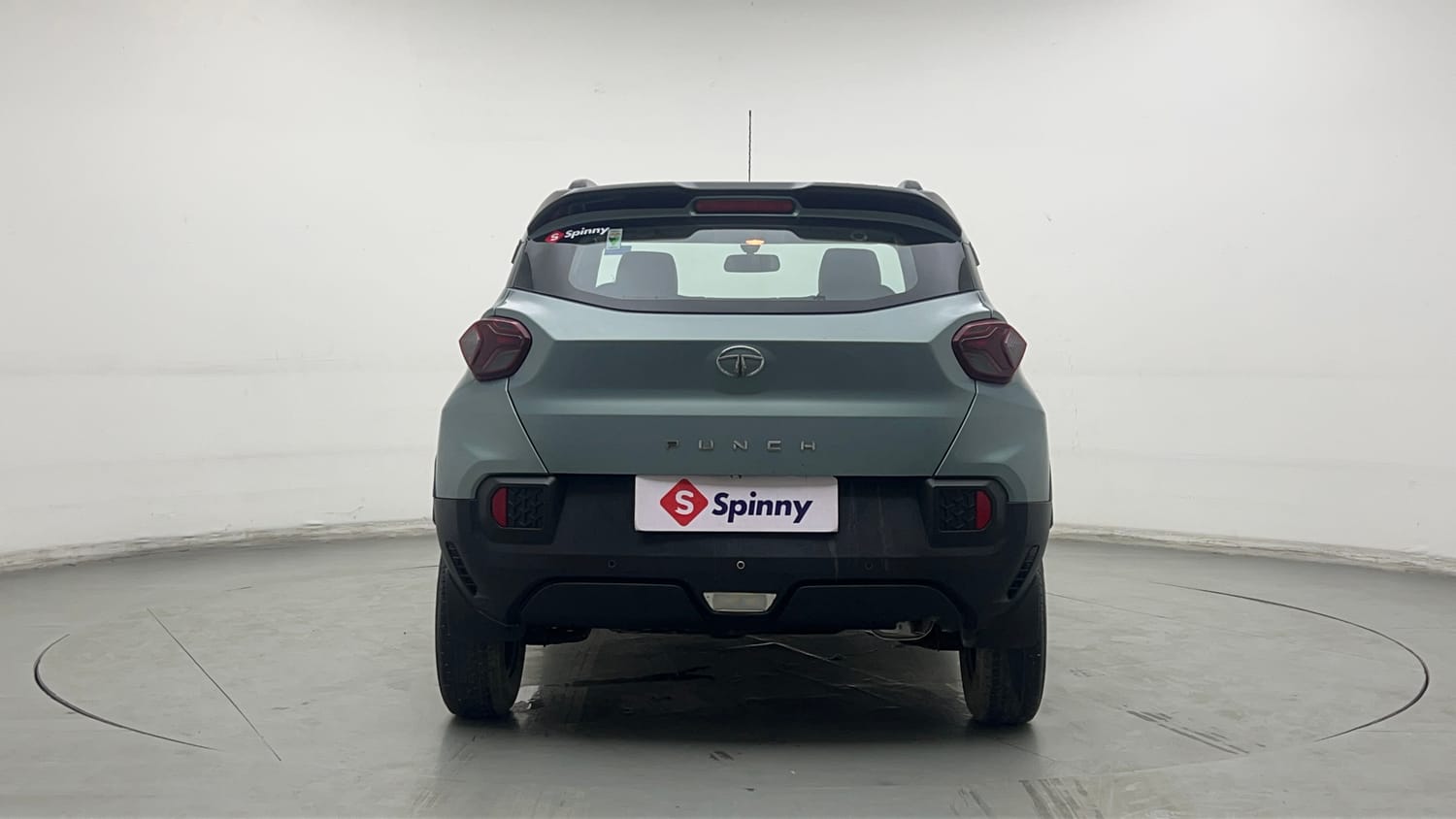 Used 2021 Tata Punch Adventure AMT Petrol Automatic exterior BACK VIEW