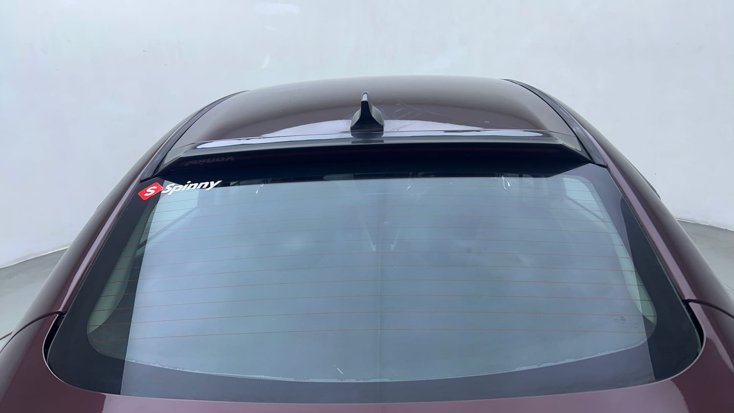 Used 2022 Tata Tigor XZA Plus Petrol Automatic exterior BACK WINDSHIELD VIEW