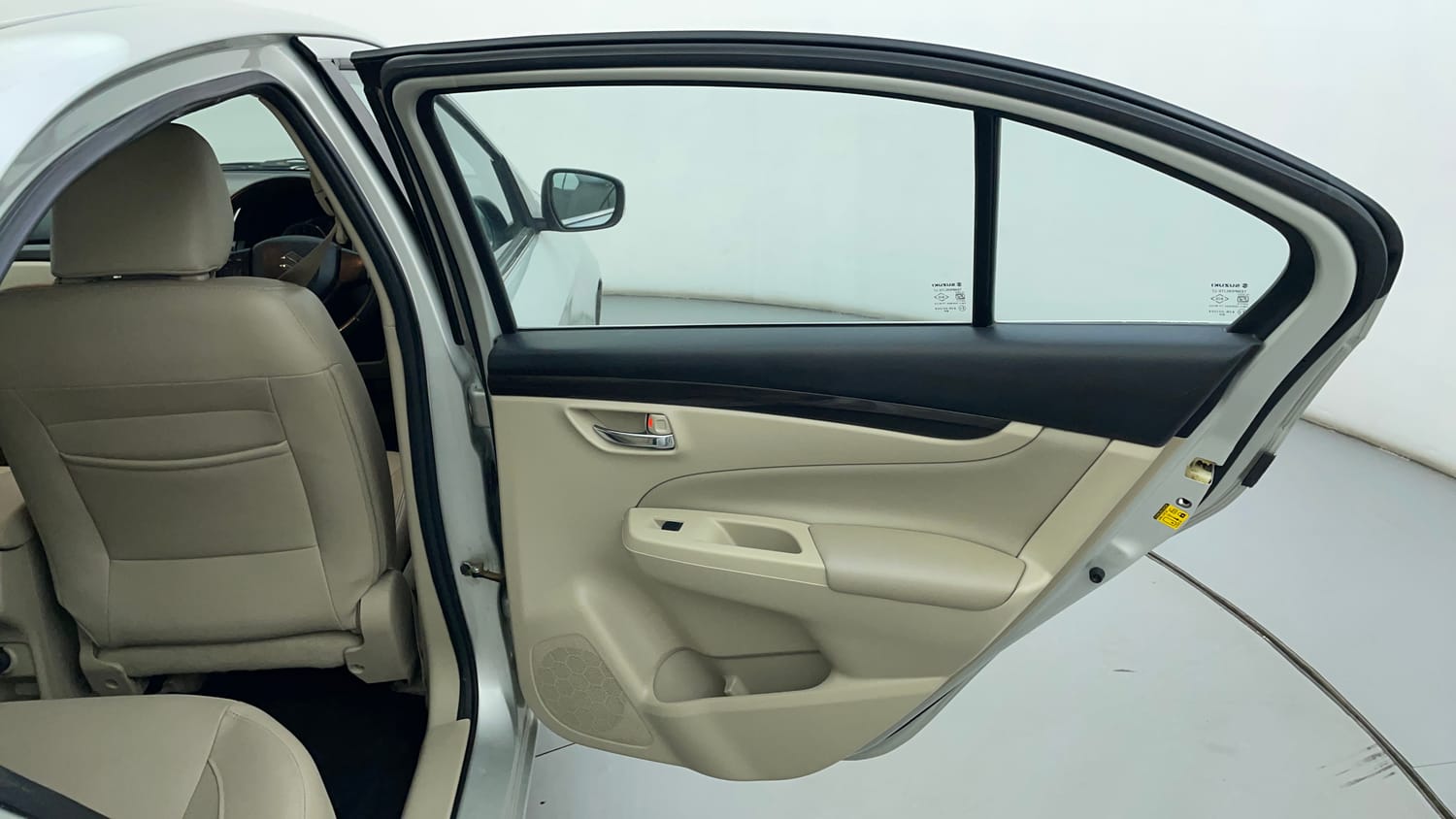 Used 2017 Maruti Suzuki Ciaz Alpha 1.4 AT Petrol Automatic interior RIGHT REAR DOOR OPEN VIEW