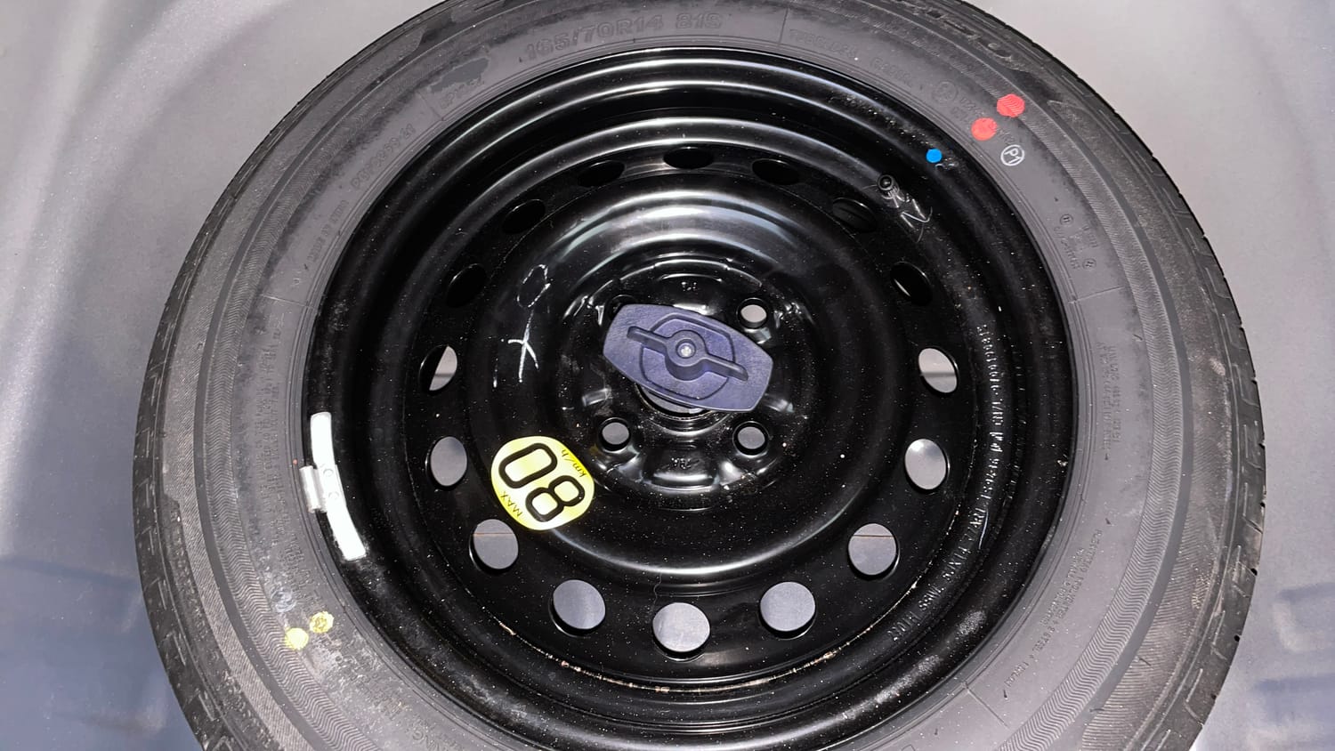 Used 2023 Maruti Suzuki Celerio ZXi Plus AMT Petrol Automatic tyres SPARE TYRE VIEW
