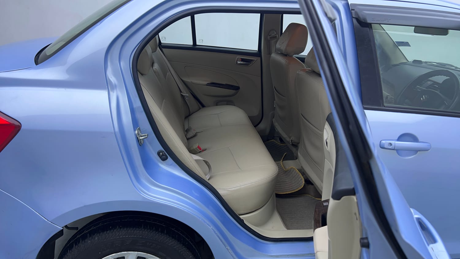 Used 2015 Maruti Suzuki Swift Dzire VXI Petrol Manual interior RIGHT SIDE REAR DOOR CABIN VIEW