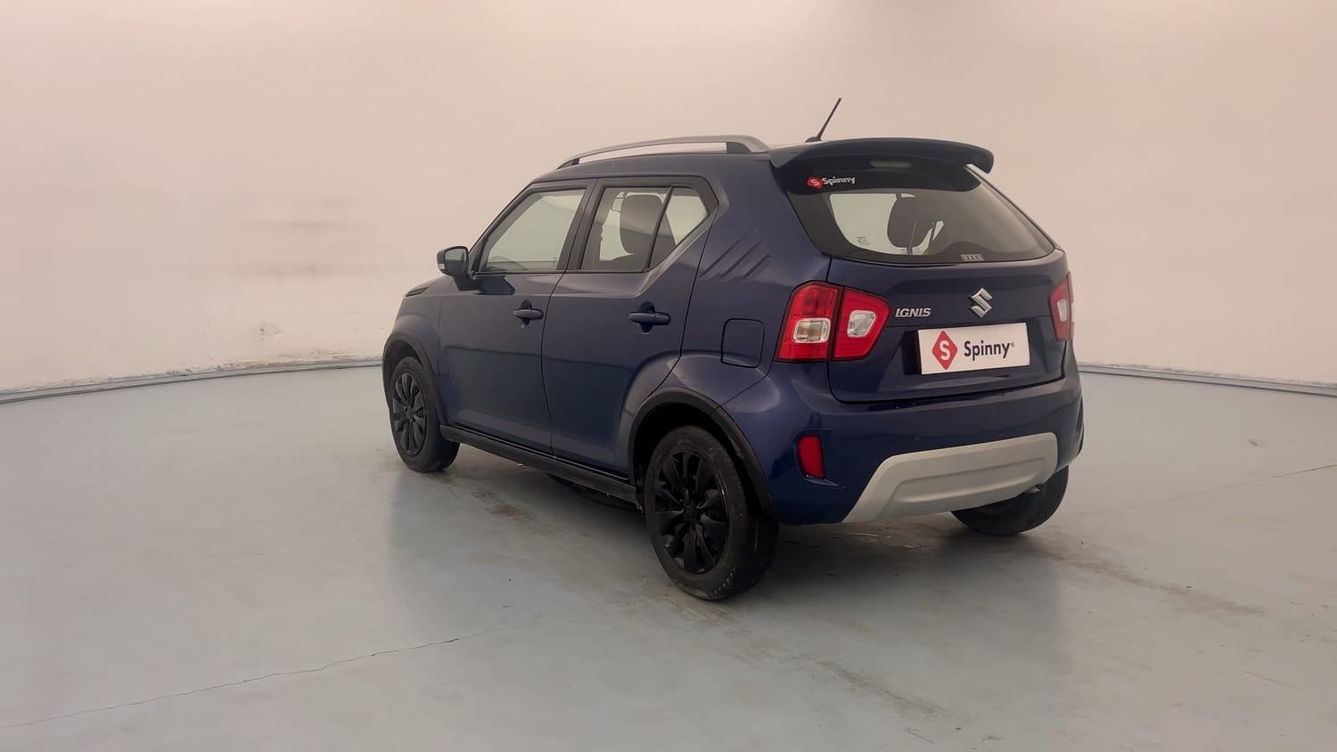 Used 2022 Maruti Suzuki Ignis Delta 1.2 MT Petrol Manual exterior LEFT REAR CORNER VIEW