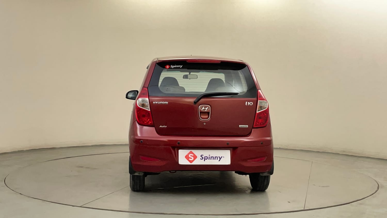 Used 2012 Hyundai i10 Sportz 1.2 AT Kappa2 Petrol Automatic exterior BACK VIEW