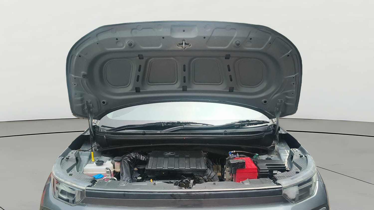 Used 2024 Hyundai Exter SX 1.2 MT Petrol Manual engine ENGINE & BONNET OPEN FRONT VIEW