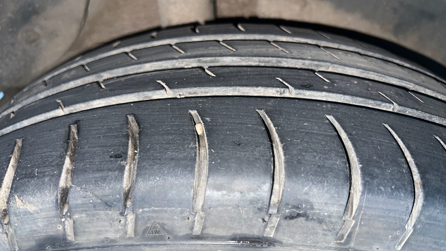 Used 2019 Hyundai Creta EX 1.6 Petrol Petrol Manual tyres RIGHT REAR TYRE TREAD VIEW
