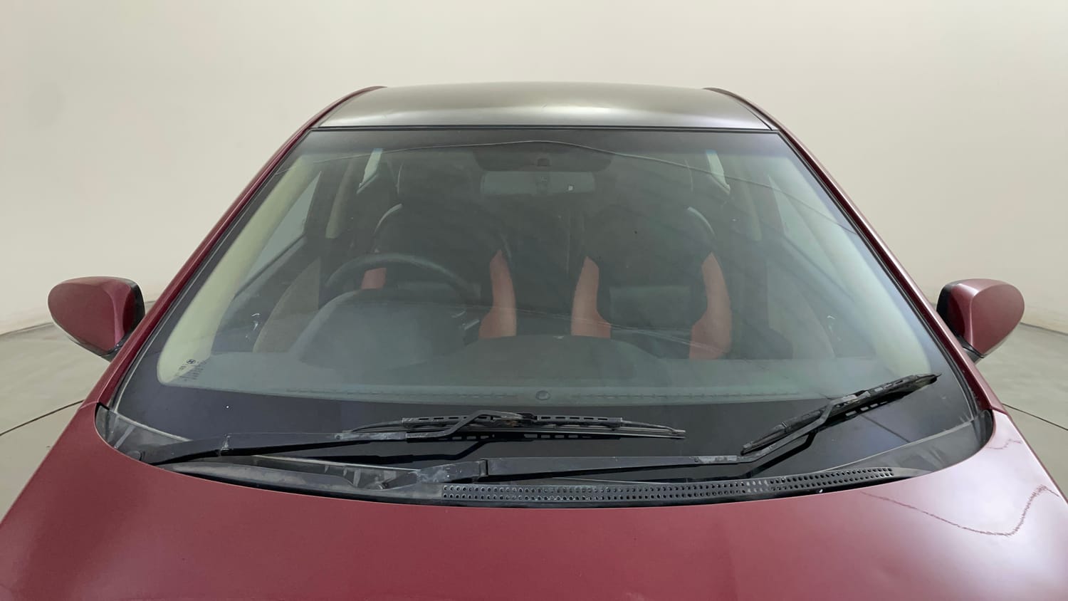 Used 2014 Hyundai Verna Fluidic 1.6 VTVT SX Petrol Manual exterior FRONT WINDSHIELD VIEW