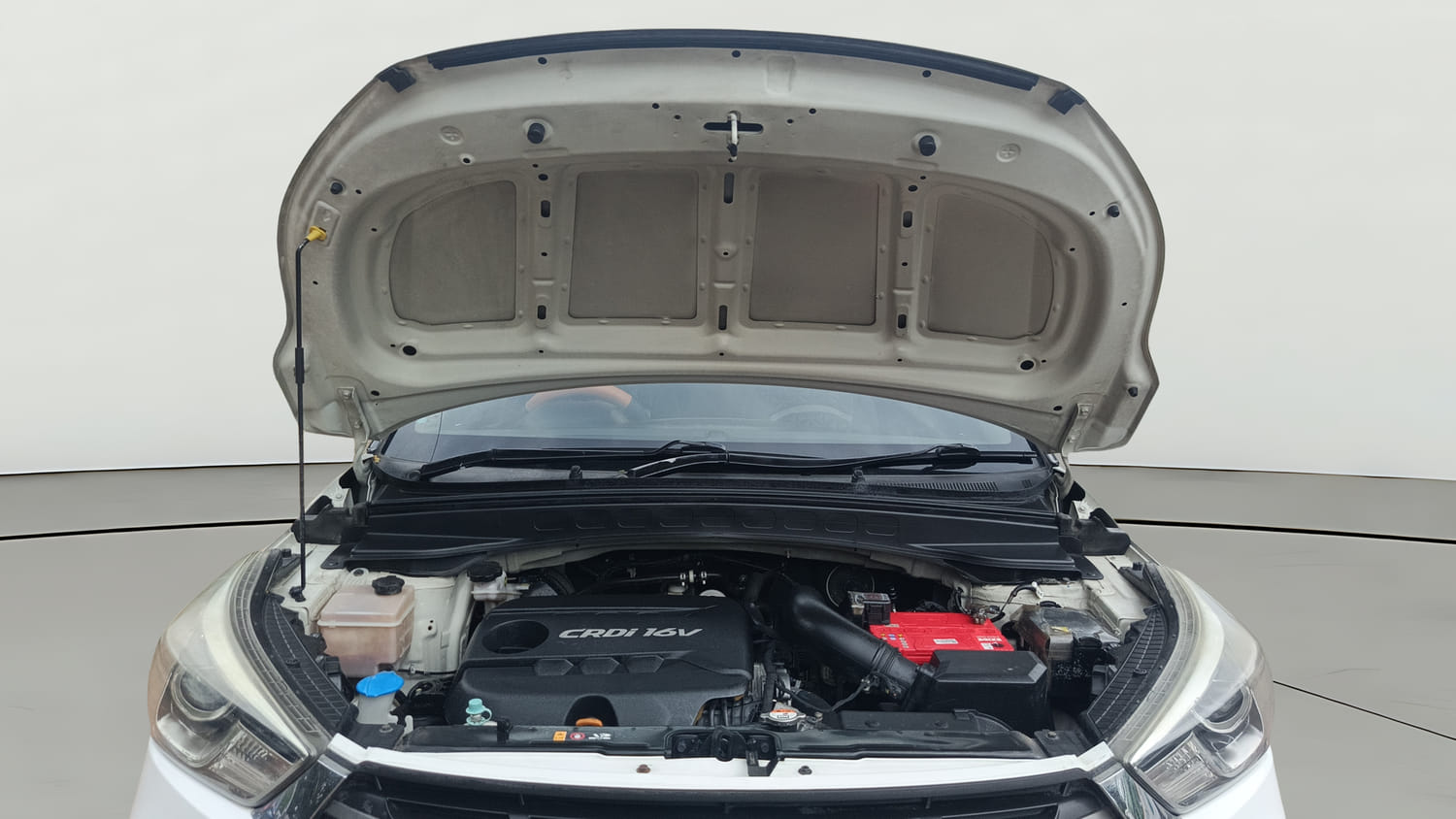 Used 2019 Hyundai Creta SX 1.6 AT CRDi Diesel Automatic engine ENGINE & BONNET OPEN FRONT VIEW