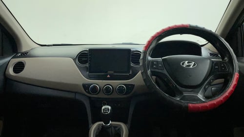 Used 2014 Hyundai Grand i10 Asta 1.2 Kappa VTVT Petrol Manual interior DASHBOARD VIEW