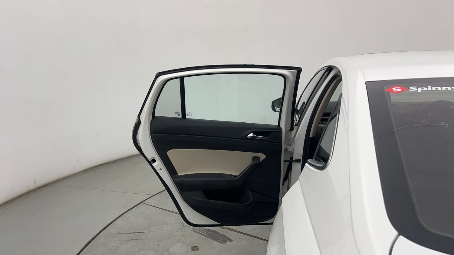 Used 2022 Skoda Slavia Style 1.0L TSI MT Petrol Manual interior LEFT REAR DOOR OPEN VIEW