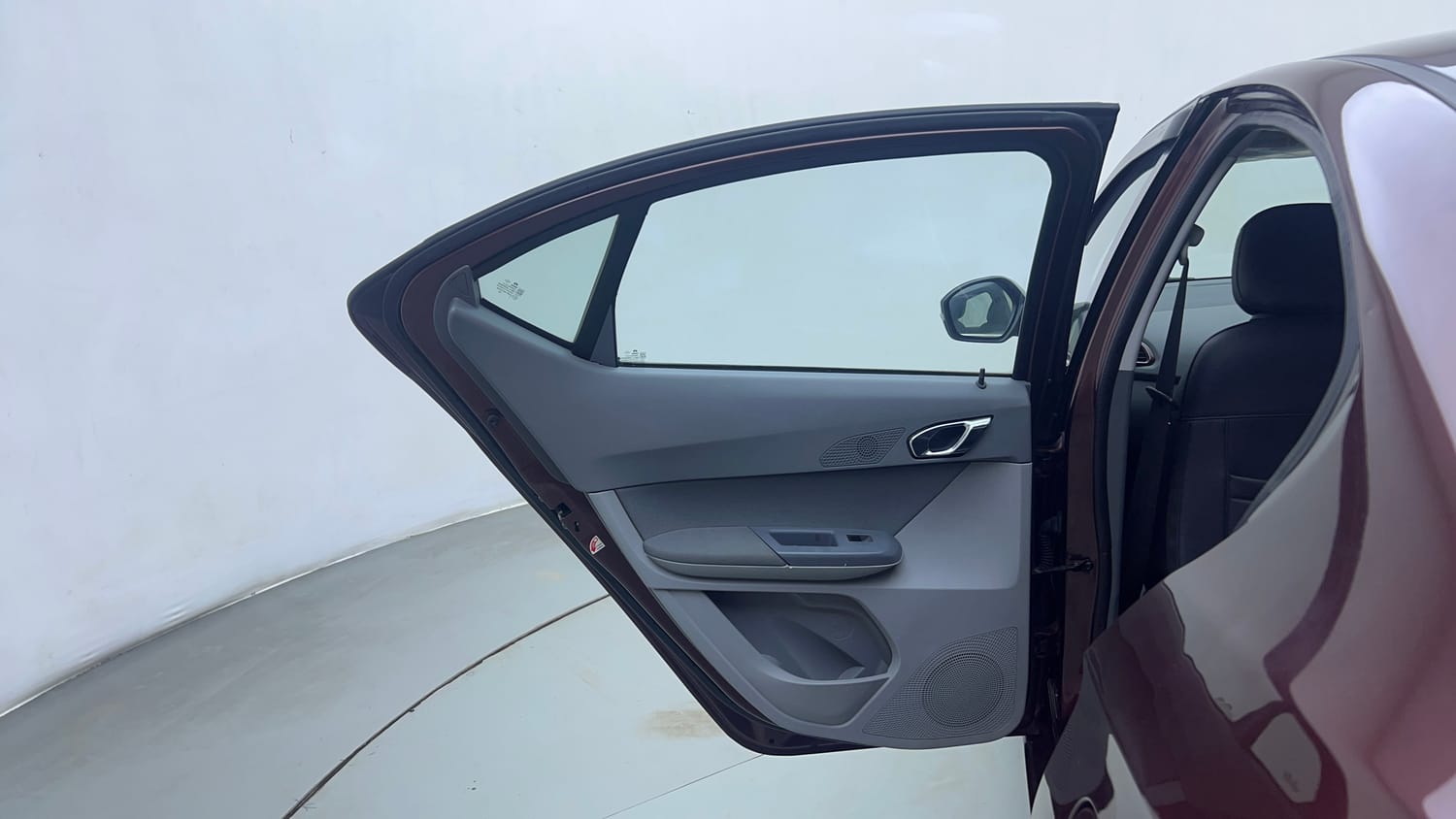 Used 2022 Tata Tigor XZA Plus Petrol Automatic interior LEFT REAR DOOR OPEN VIEW