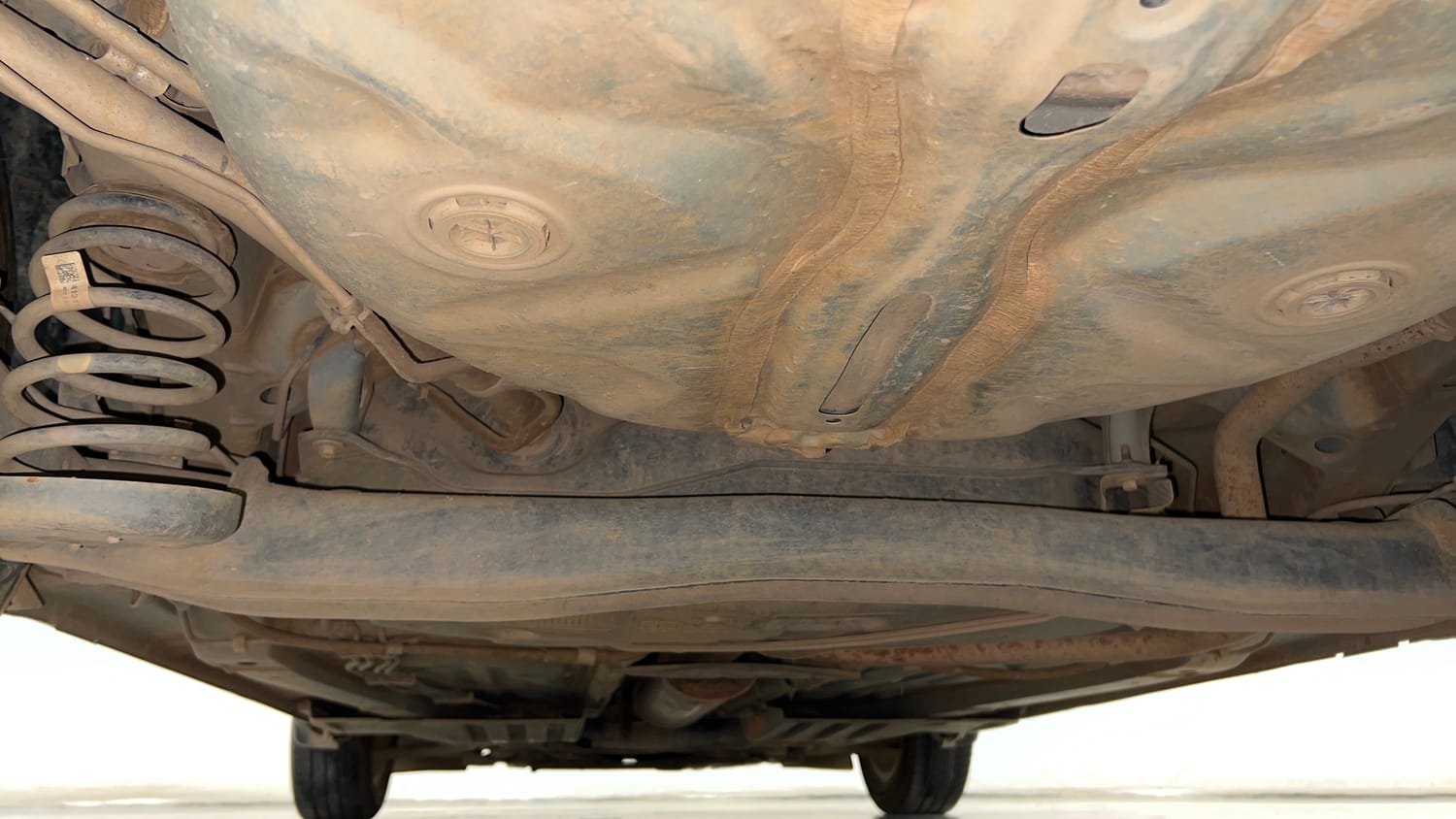Used 2025 Maruti Suzuki Swift ZXi Plus Dual Tone AMT Petrol Automatic extra REAR UNDERBODY VIEW (TAKEN FROM REAR)