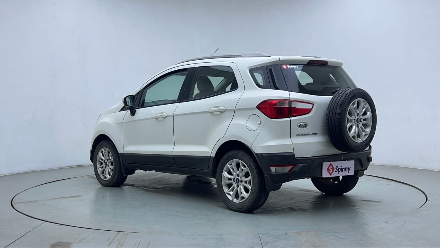 Used 2016 Ford EcoSport Titanium 1.5L Ti-VCT AT Petrol Automatic exterior LEFT REAR CORNER VIEW