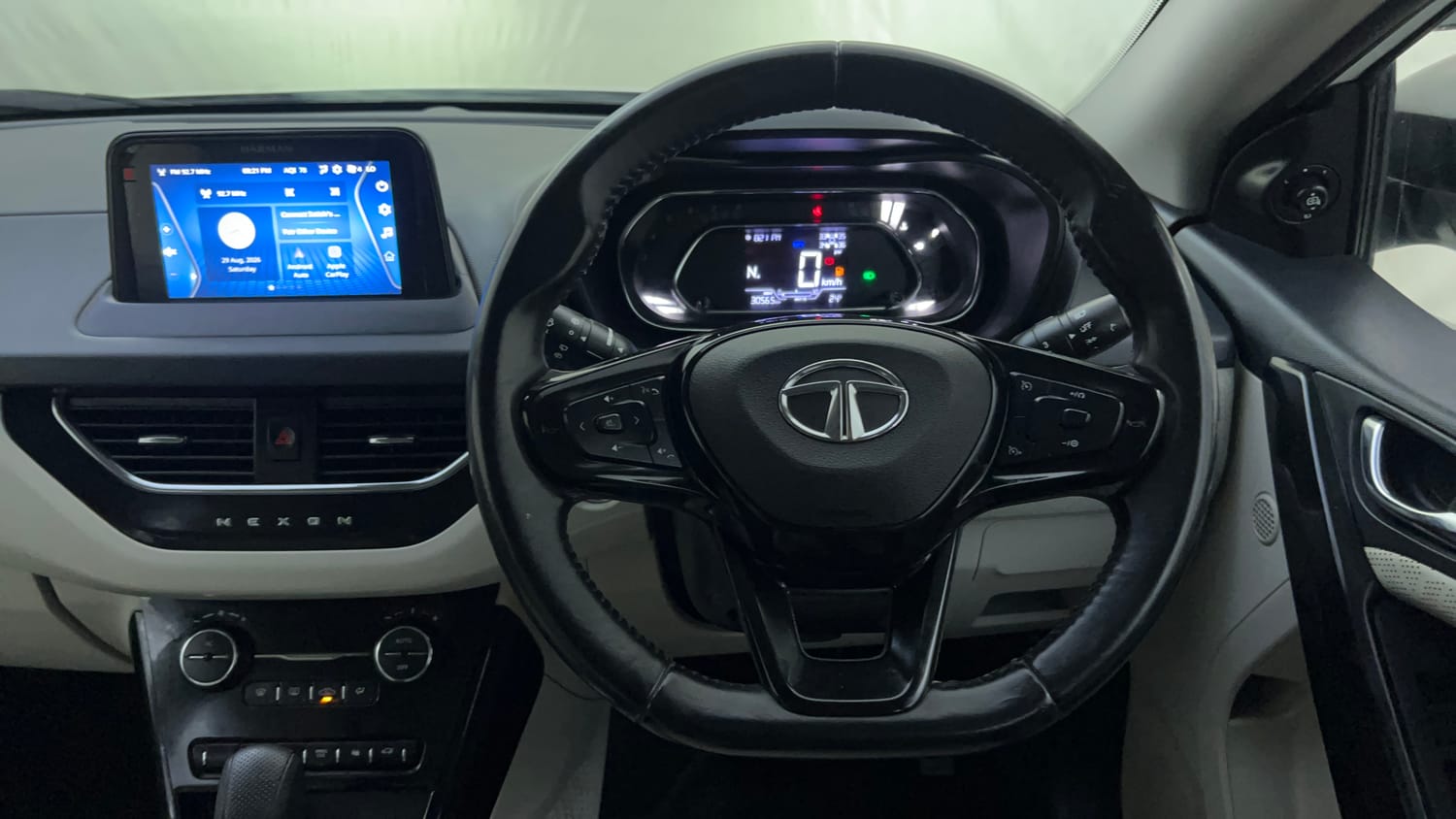 Used 2022 Tata Nexon XZA Plus (Premium) Petrol Automatic interior STEERING VIEW