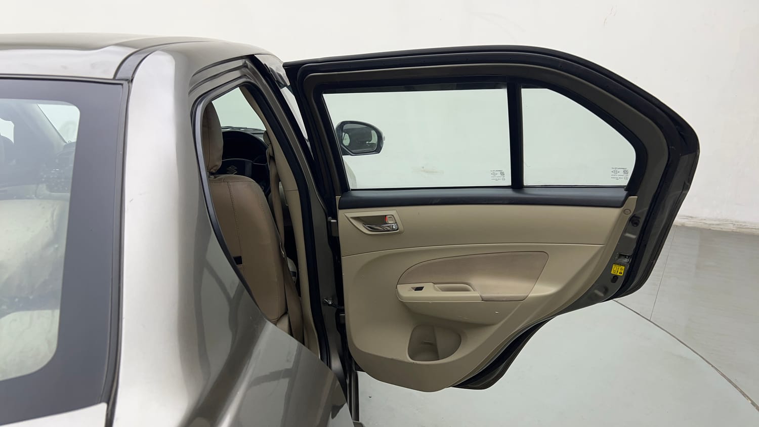 Used 2016 Maruti Suzuki Swift Dzire VXI Petrol + CNG (Outside Fitted) Cng Manual interior RIGHT REAR DOOR OPEN VIEW
