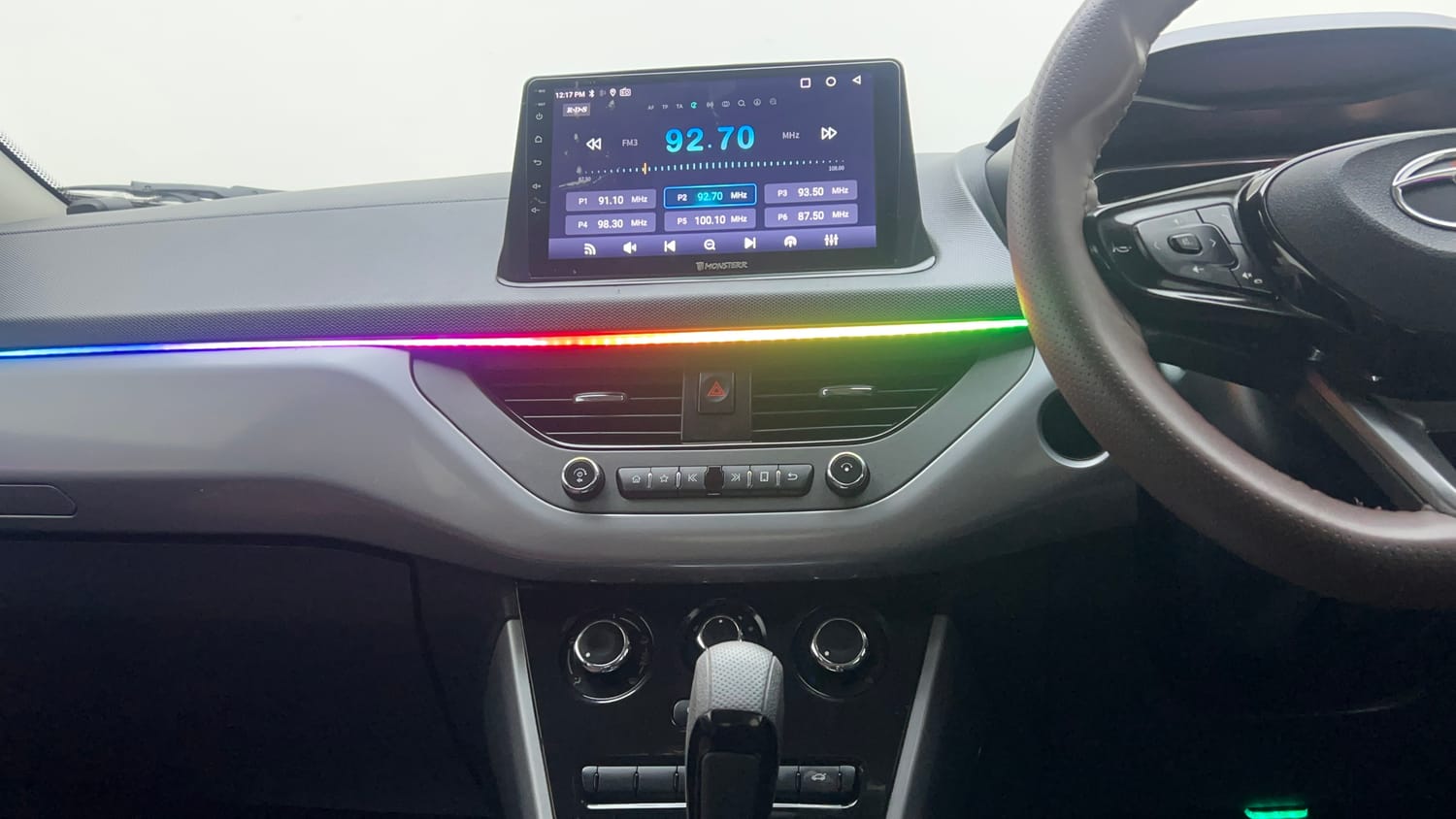 Used 2024 Tata Nexon XMA (S) Petrol Automatic interior MUSIC SYSTEM & AC CONTROL VIEW