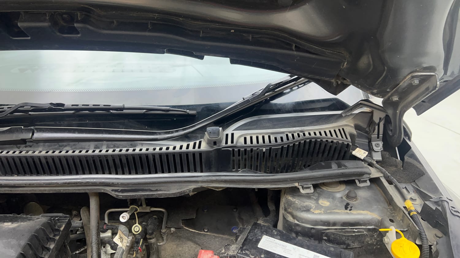 Used 2024 Tata Nexon XMA (S) Petrol Automatic engine ENGINE LEFT SIDE HINGE & APRON VIEW
