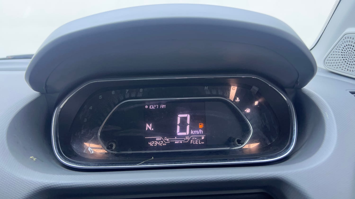 Used 2022 Tata Tigor XZA Plus Petrol Automatic interior CLUSTERMETER VIEW